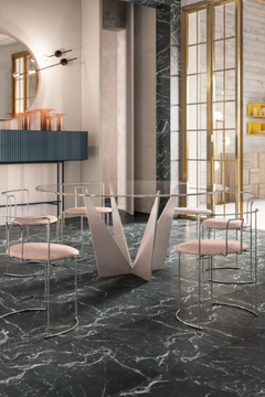 ESTREMI - Round glass table by Capo d’Opera - view 3